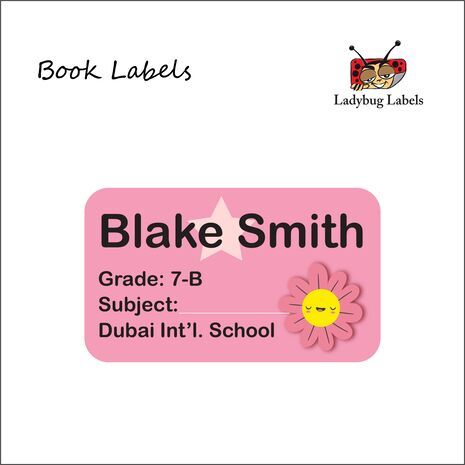 Watermelon-Pack of 40 Book Labels