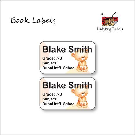 Gift Of Heart-Pack of 40 Book Labels