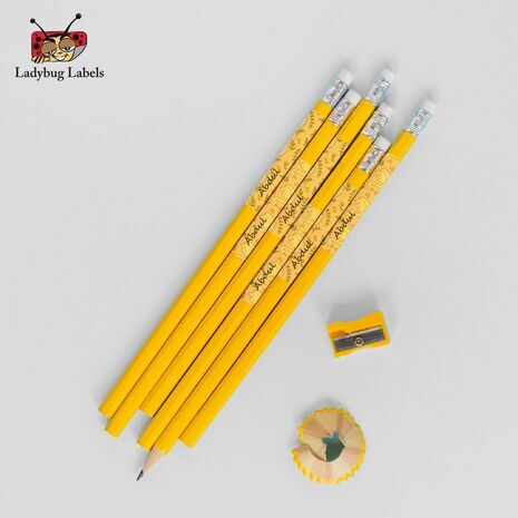 Leafy Duck-Pack of 30 Pencil Waterproof Labels
