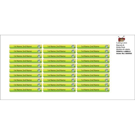 Koala-Pack of 30 Pencil labels