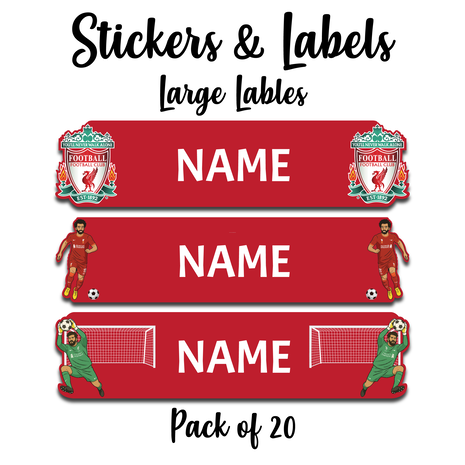 Ajooba - Football- Maroon Personalized Labels -Value pack of 108 labels