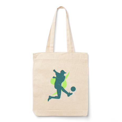 Ajooba Canvas Bag-Kicking Ball