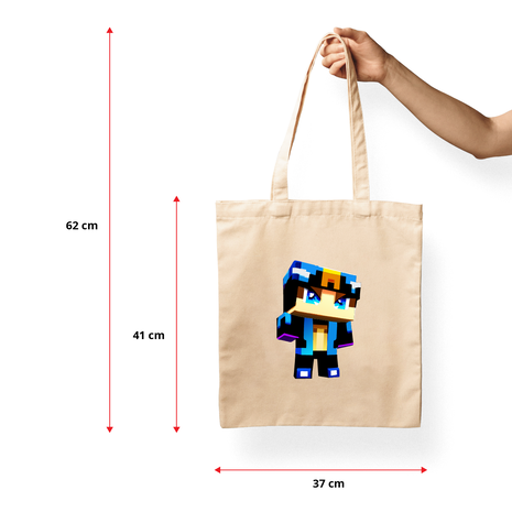 Ajooba Canvas Bag-Standing Lego