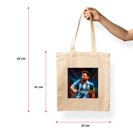 Ajooba Canvas Bag-Messi