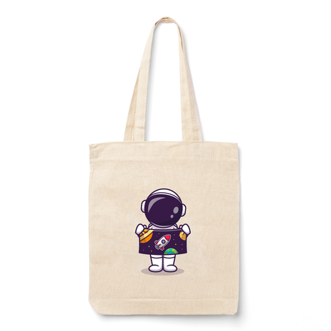 Ajooba Canvas Bag-Space Man