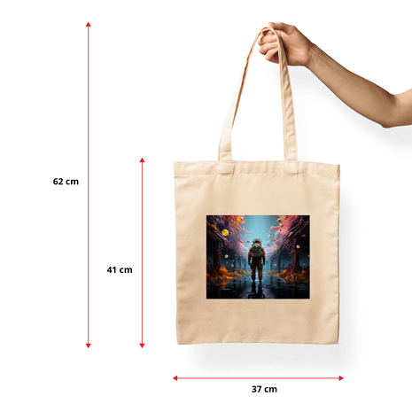 Ajooba Canvas Bag-Alien Hunter
