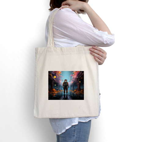 Ajooba Canvas Bag-Alien Hunter
