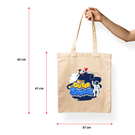 Ajooba Canvas Bag-Outer Space