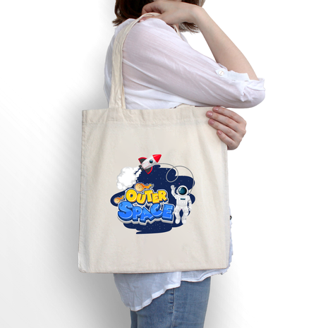 Ajooba Canvas Bag-Outer Space