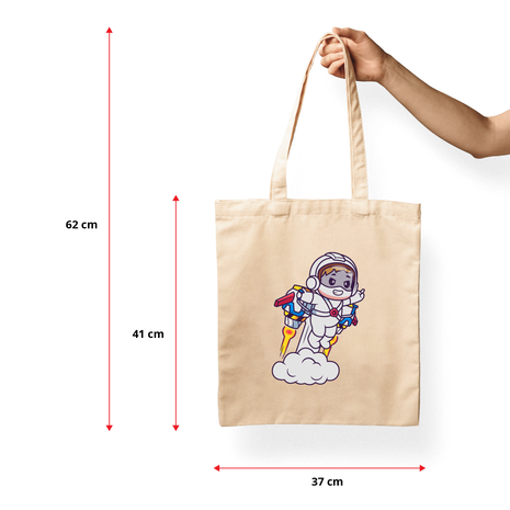 Ajooba Canvas Bag-Rocket Traveller