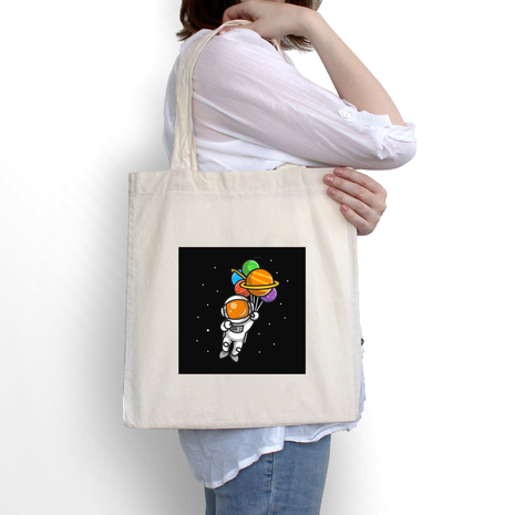 Ajooba Canvas Bag-Planet Catcher