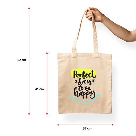 Ajooba Canvas Bag-Perfect Day