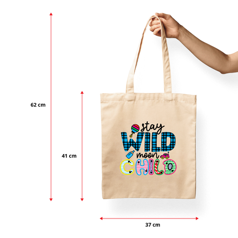 Ajooba Canvas Bag-Wild Child