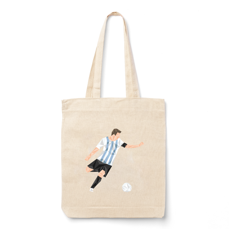 Ajooba Canvas Bag-Crystal Messi