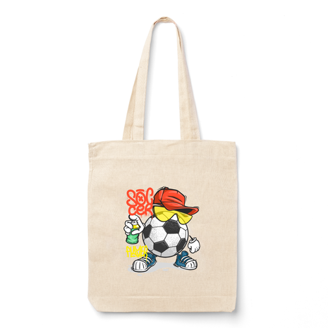 Ajooba Canvas Bag-Soccer Player