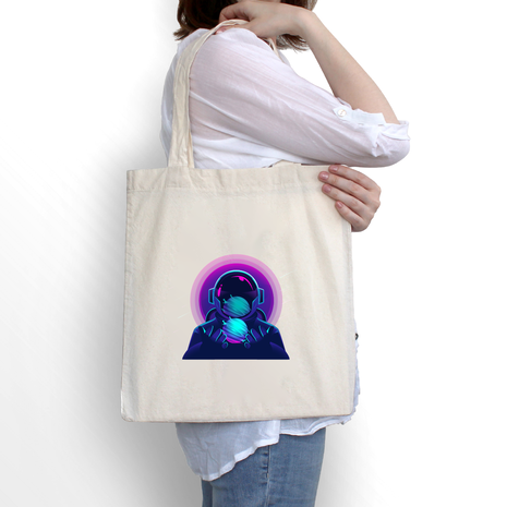 Ajooba Canvas Bag-Planet Finder