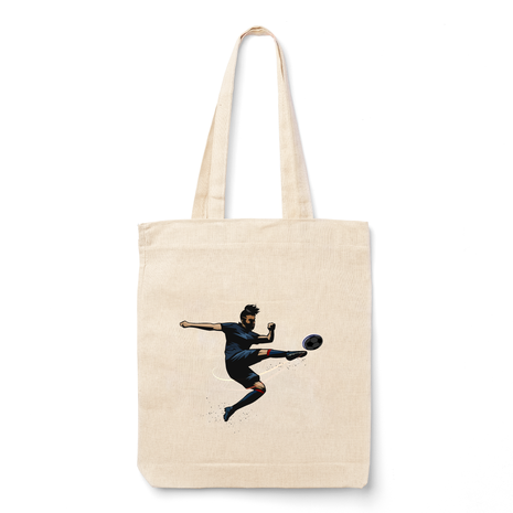 Ajooba Canvas Bag- Kicking Ball