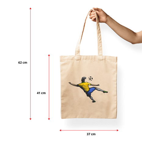 Ajooba Canvas Bag-Flying Kick