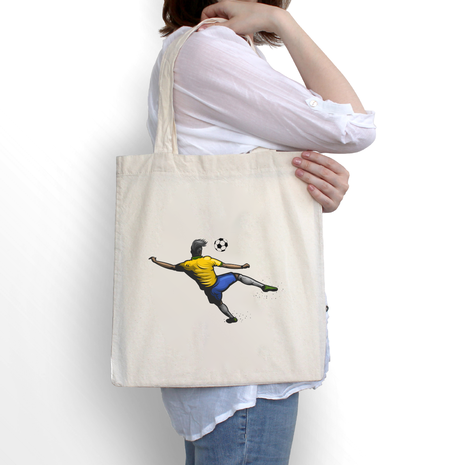 Ajooba Canvas Bag-Flying Kick