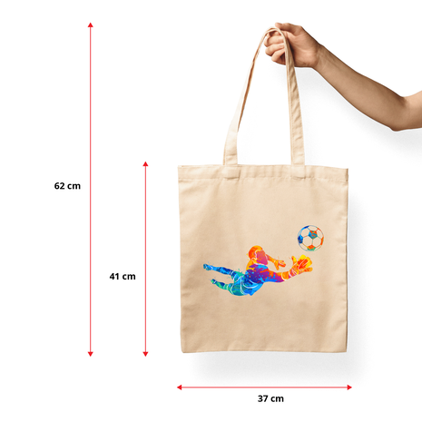 Ajooba Canvas Bag-Goal Keeper