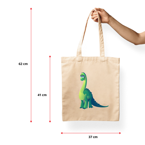 Ajooba Canvas Bag-Dino Couples