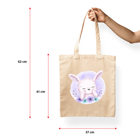 Ajooba Canvas Bag-Cute Puppy
