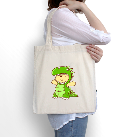 Ajooba Canvas Bag-Dino Costume