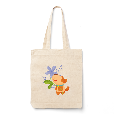 Ajooba Canvas Bag-Puppy