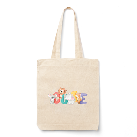 Ajooba Canvas Bag-Cute Animals