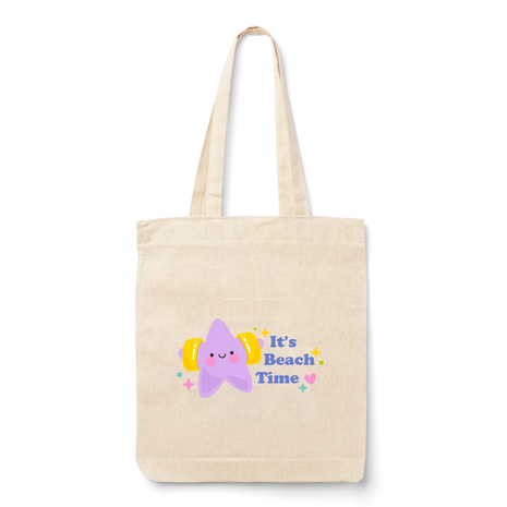 Ajooba Canvas Bag-Beach Time