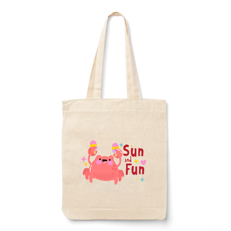 Ajooba Canvas Bag-Sun and Fun