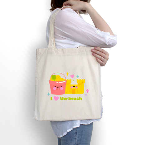 Ajooba Canvas Bag-Beach Love