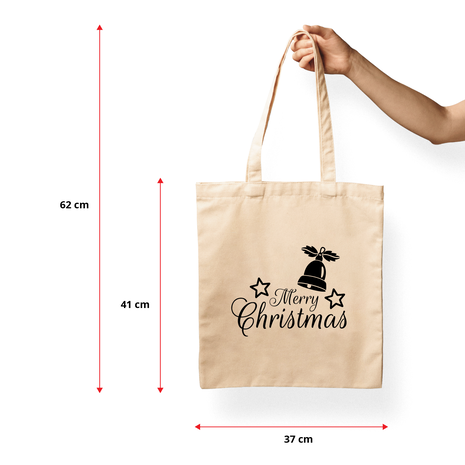 Ajooba Canvas Bag-Merry Christmas 4