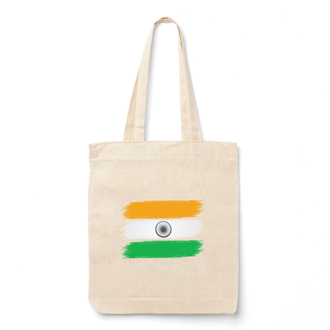 Ajooba Canvas Bag-Indian Flag 3