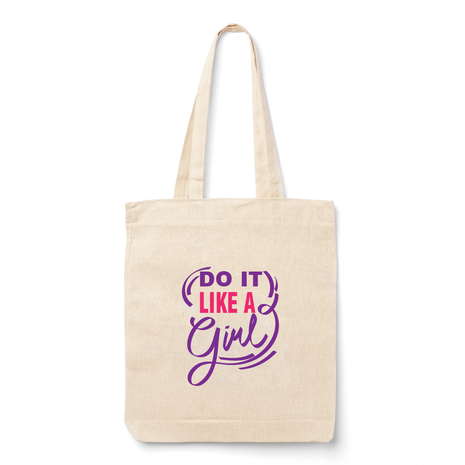 Ajooba Canvas Bag-Do It Girl