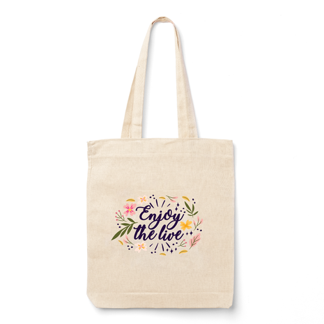 Ajooba Canvas Bag-Enjoy the Live