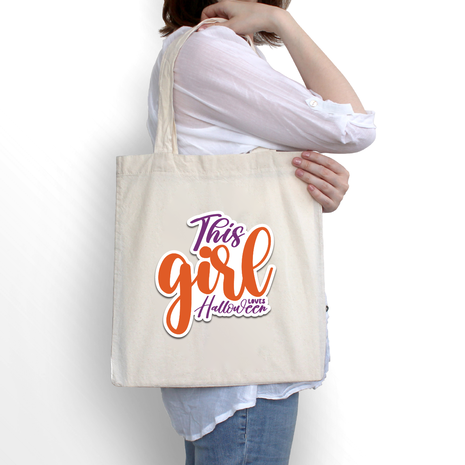 Ajooba Canvas Bag-This Girl