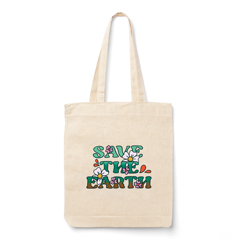 Ajooba Canvas Bag-Save The Earth