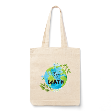 Ajooba Canvas Bag-Save Our Earth
