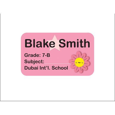 Watermelon-Pack of 40 Book Labels