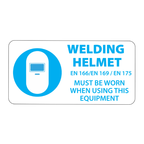 ​Welding Helmet Labels