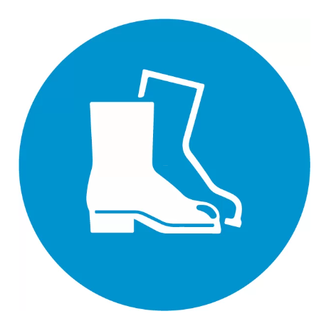 Wear Foot Protection Labels