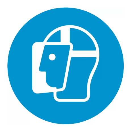 ​Wear a Face Shield Labels