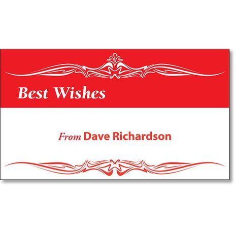 Best Wishes Gift Tag BW GT 0705