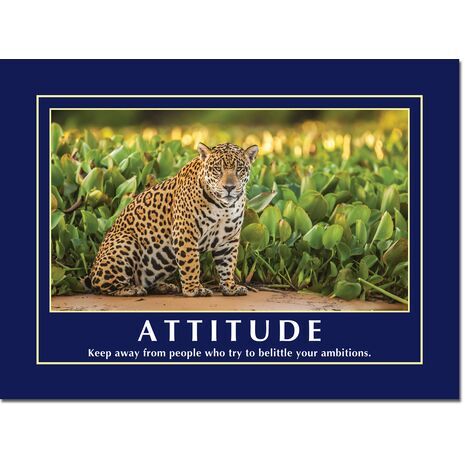 Motivational Print Attitude MP AT 018