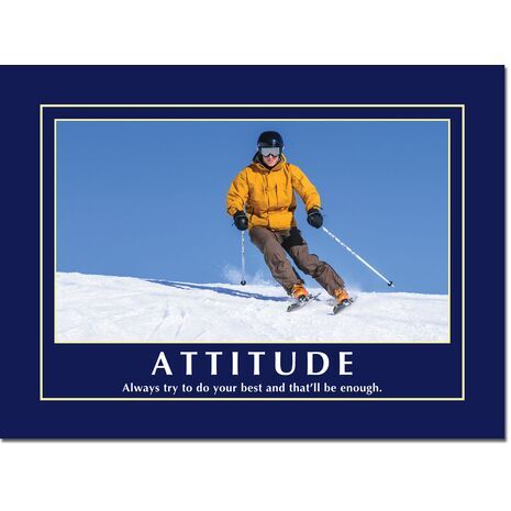 Motivational Print Attitude MP AT 024