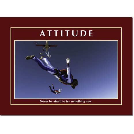 Motivational Print Attitude MP AT 016