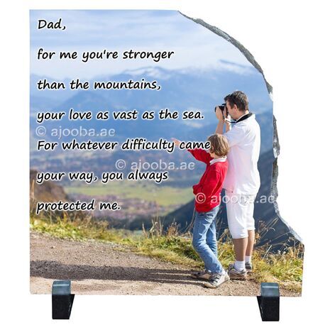 Dad You're Stronger D ST 1904 ( 20 CM x 20 CM )