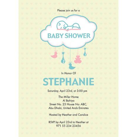 Baby Shower BS 2203