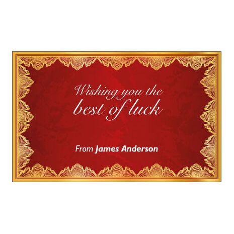 Best Wishes Gift Tag BW GT 0726